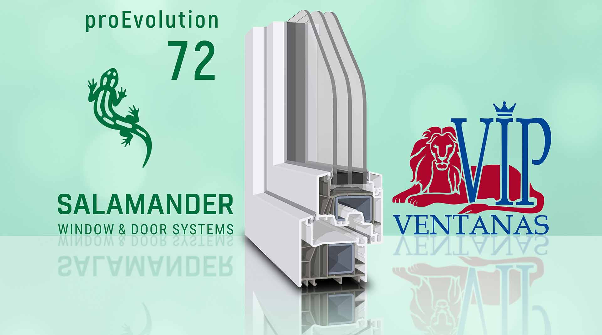 Окна Salamander ProEvolution 72 — профиль ПВХ 72 мм | Ventanas VIP Окна ПВХ Salamander ProEvolution 72 — пятикамерный профиль 72 мм, версии AD и MD, немецкое качество