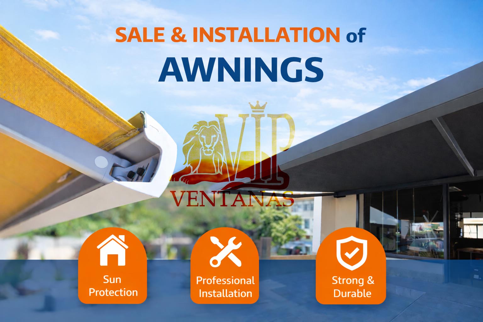 Awning Sale and Professional Installation in Torrevieja Ventanas VIP